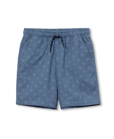 Шорты Lands' End Cotton Pull On для мальчиков, цвет: Синий