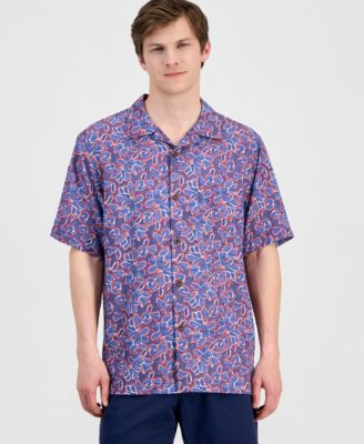Men's Coastal Ease Geo Rio Printed Shirt