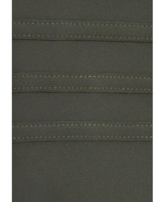 Women's Strappy Tummy Control One Piece Swimsuit