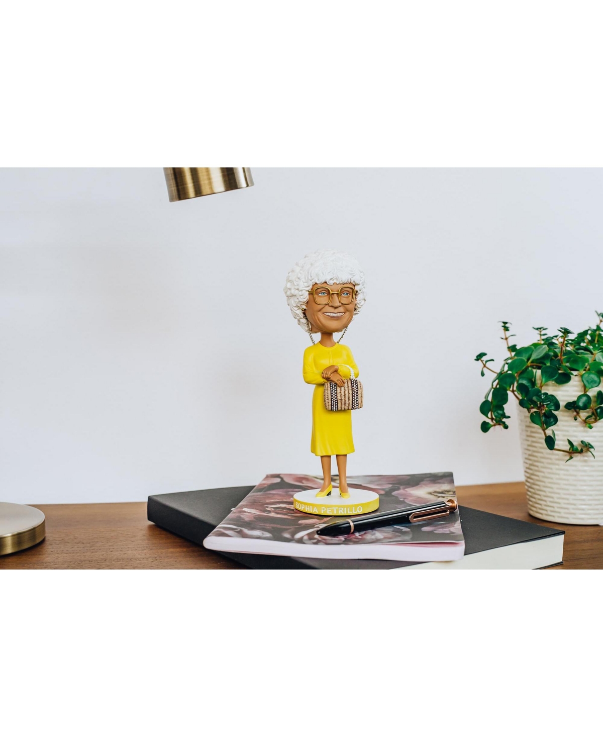 The Golden Girls 8-Inch Bobblehead Figure- Sophia Petrillo - Resin Action Figure Doll Toys Collectibles - Blanche Dorothy Rose