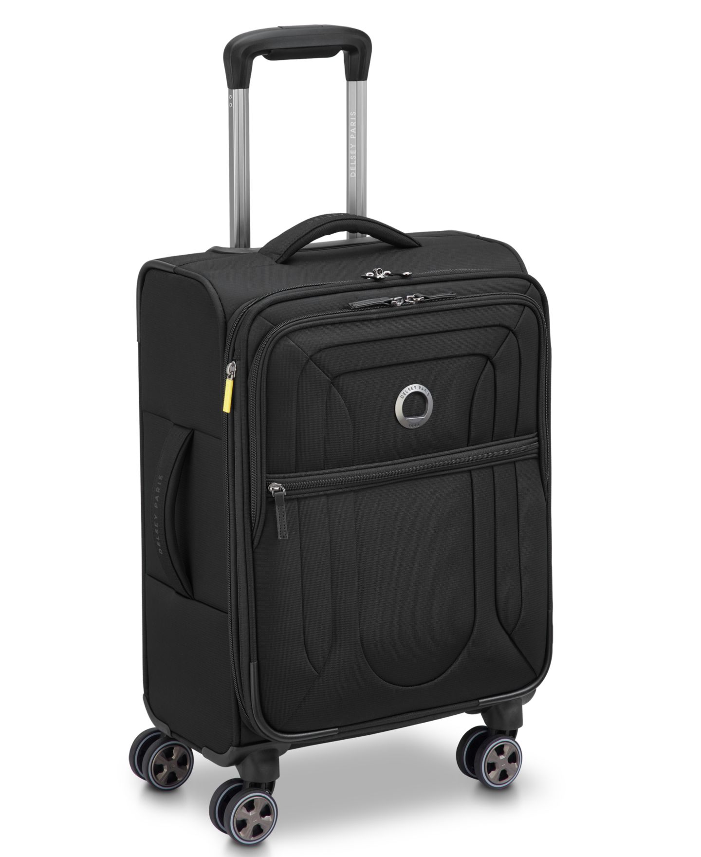 Чемодан Delsey Paris Shadow DLX Small Expandable Carry-On Spinner, цвет: Чёрный — фото 1