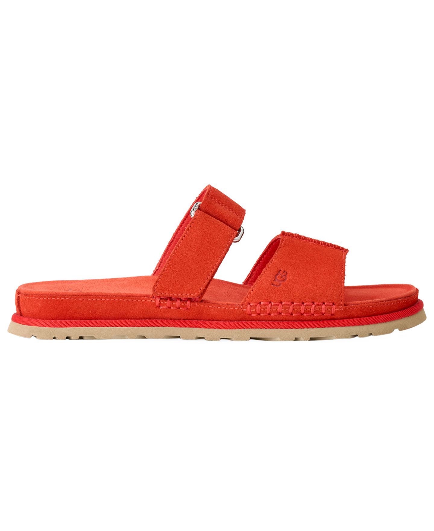 Женские сандалии UGG® GoldenGaze Slide, цвет: Красный — фото 2