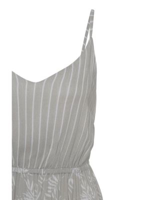 Women's Mixed Print Cover up Beach Dress Dress