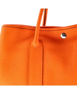 36 Garden Party Tote Leather