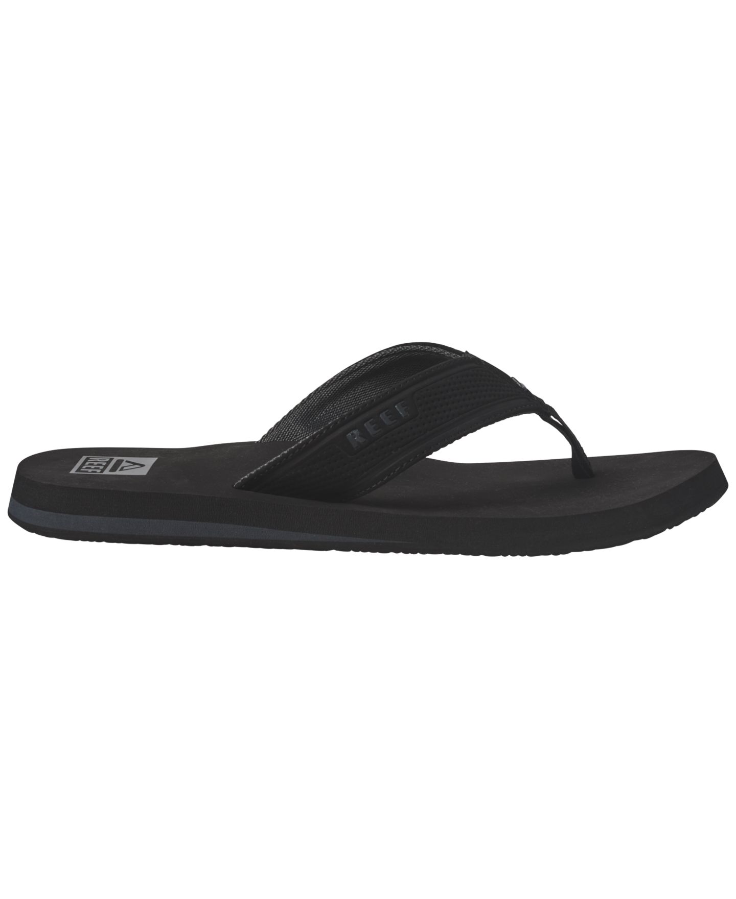Мужские сандалии REEF The Layback Lightweight Slip-On, цвет: Чёрный — фото 2