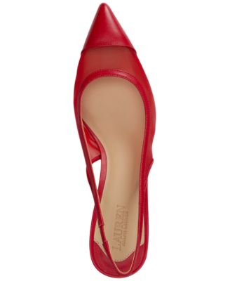 Women's Lolah Mesh and Nappa Slingback Pumps