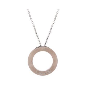 3 Diamonds Love Pendant Necklace