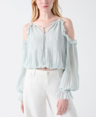 Women's Emilia Long-Sleeve Cold Shoulder Top
