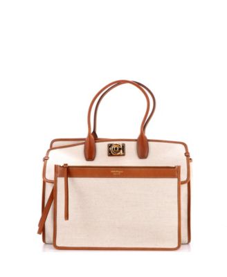 Large Studio Soft Satchel Canvas