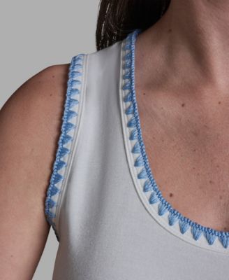 Women's Scoop Neck Sleeveless Knit Top