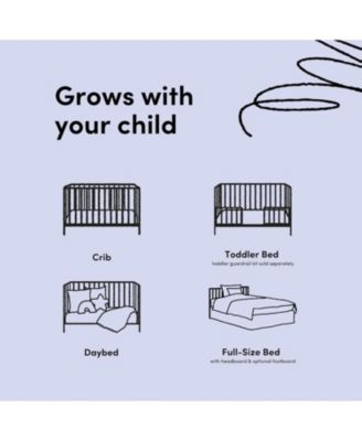 Morningside 5-in-1 Convertible Crib - Frosted Oat