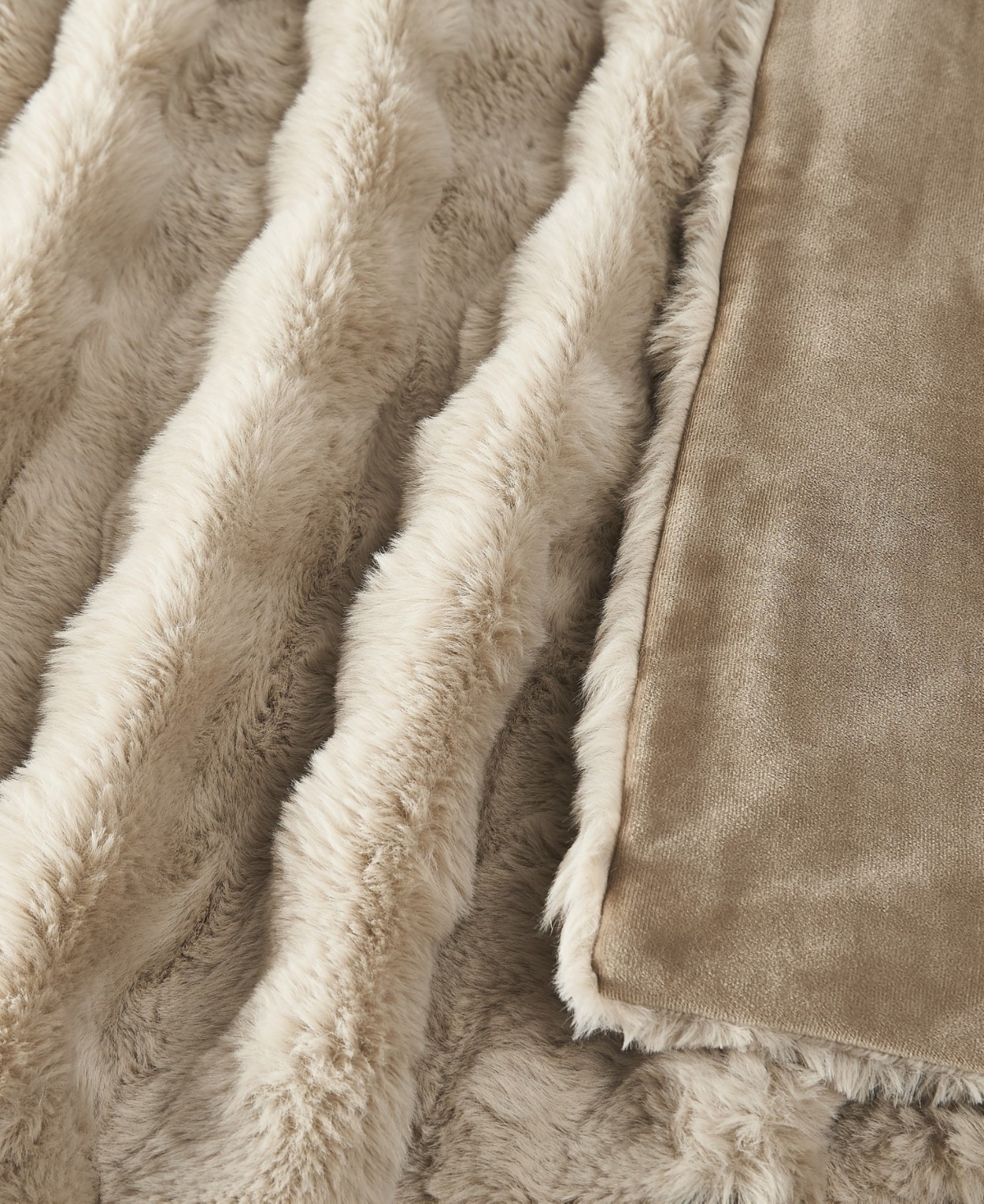 Frye Bubble Faux Fur 3-Pc. Comforter Set, Full/Queen