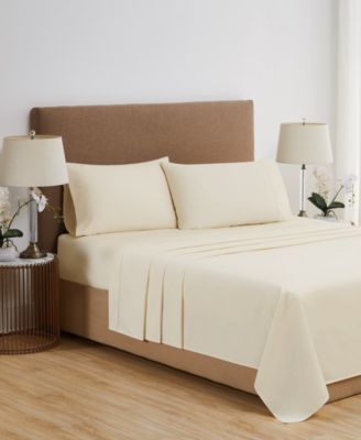 Cooling CVC 1200-Thread Count Cotton 4-Pc. Sheet Set, California King