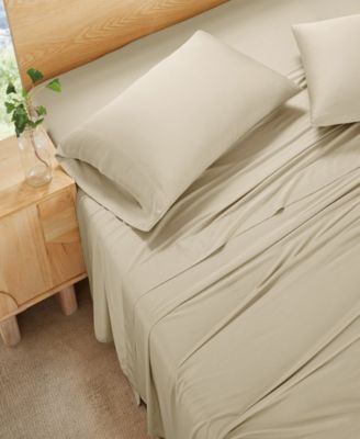 300-Thread Count Rayon from Bamboo 4-Pc. Sheet Set, Queen