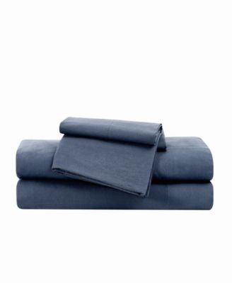 Vintage Washed 140-Thread Count Cotton 4-Pc. Sheet Set, Full