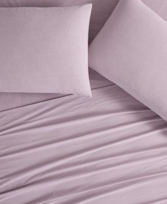 Dusted Denim CVC 200 Thread Count 4-Pc. Sheet Set, Queen