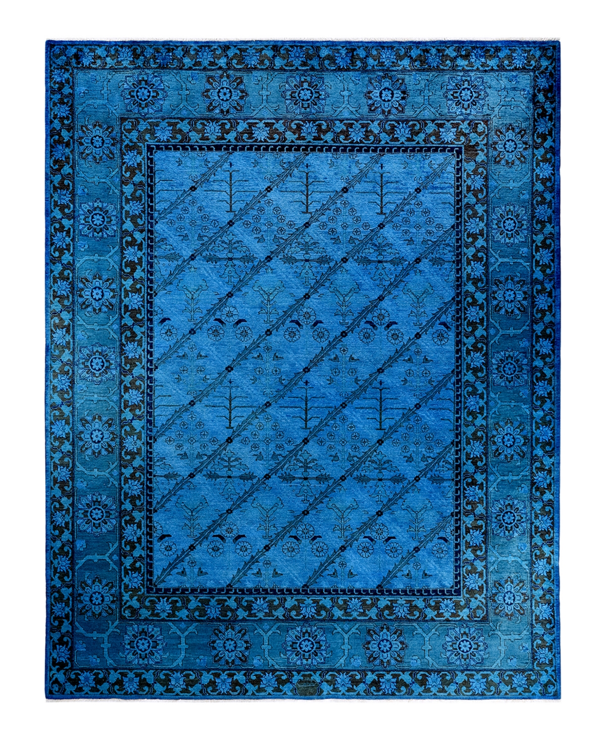 Adorn Hand Woven Rugs Fine Vibrance M1297 9' 1" x 11' 10" Area Rug