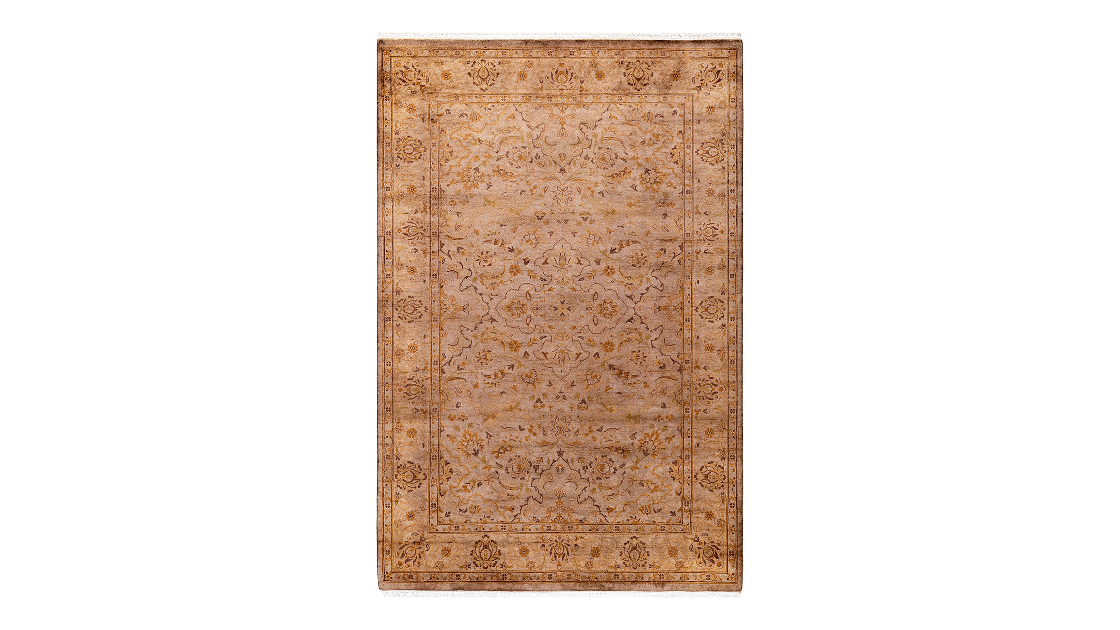 Adorn Hand Woven Rugs Fine Vibrance M1192 4' 2" x 6' 5" Area Rug