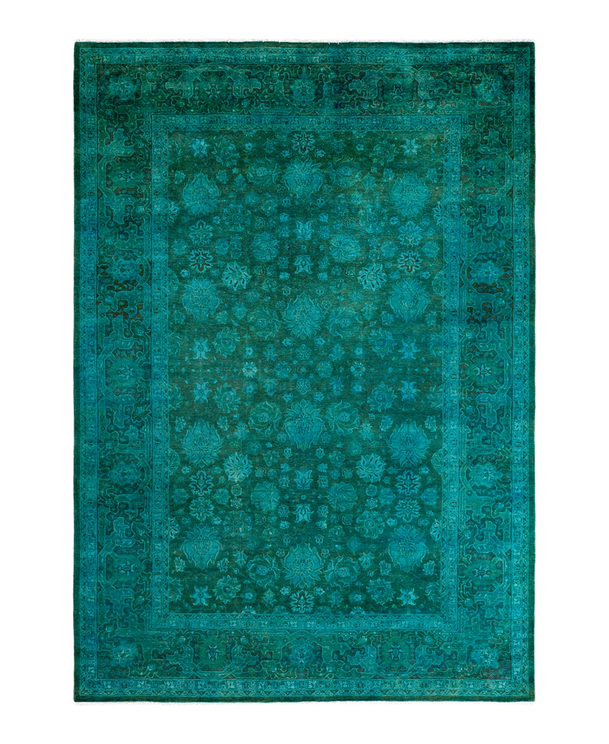 Adorn Hand Woven Rugs Fine Vibrance M1381 6' 3" x 9' 1" Area Rug