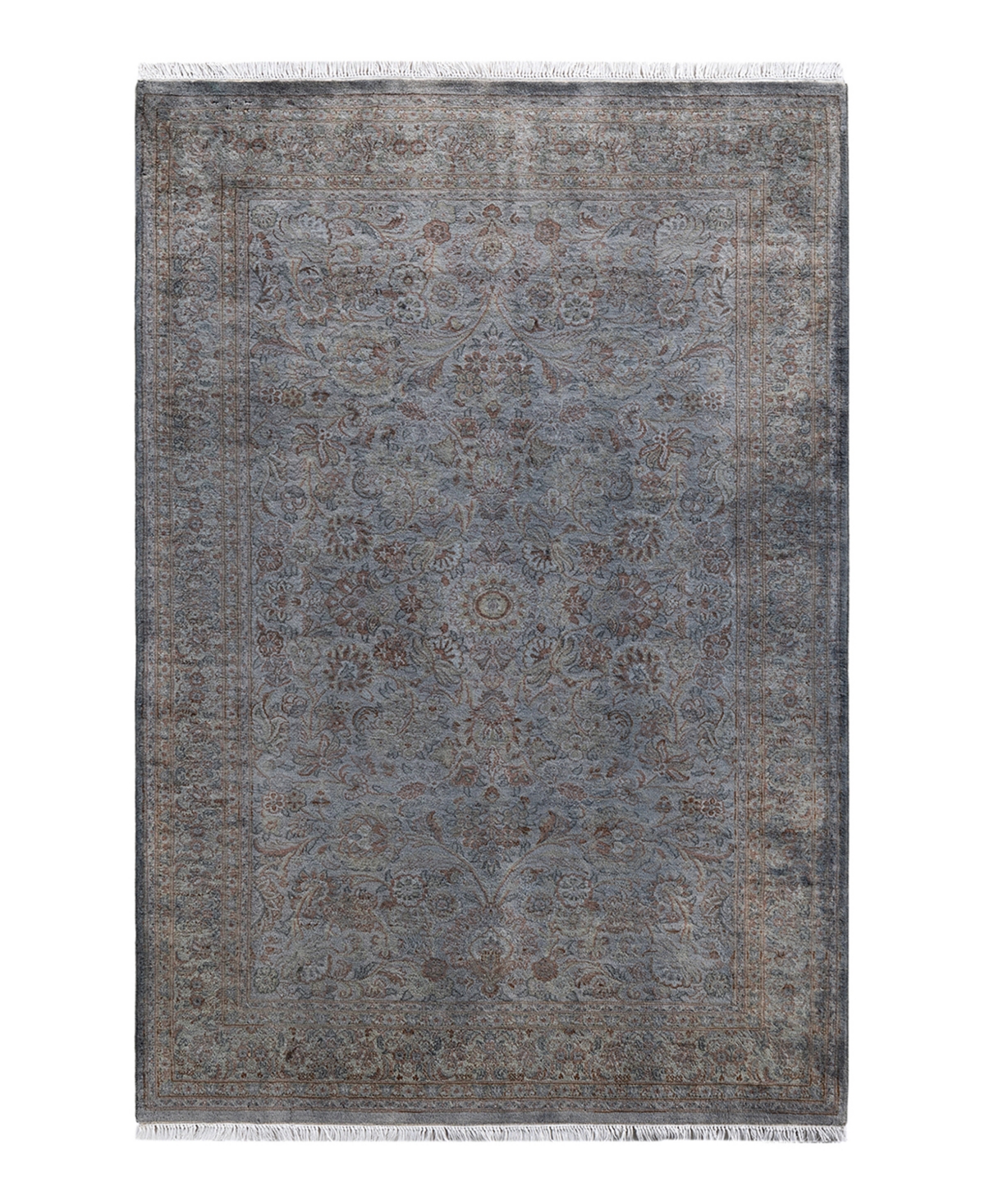 Adorn Hand Woven Rugs Fine Vibrance M1411 4' 3" x 6' 4" Area Rug