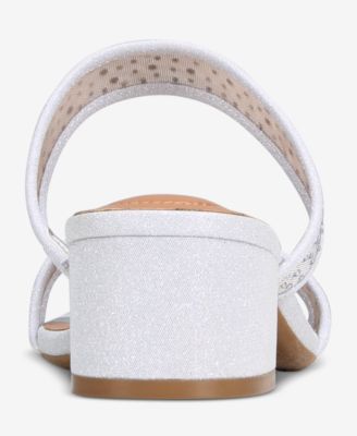 Women's Violettt Two Band Mesh Evening Slip-On Sandals