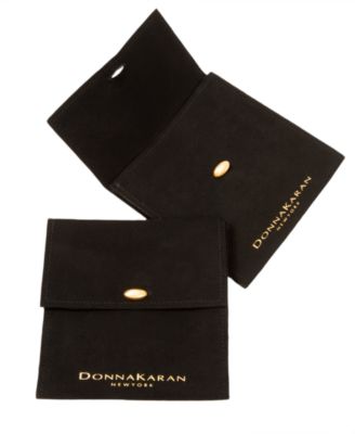 Gold-Tone Molten C Hoop Earrings