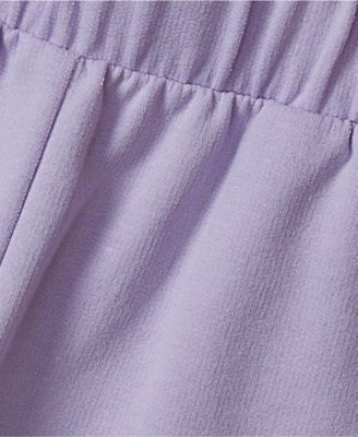 Girls French Terry Pull On Shorts