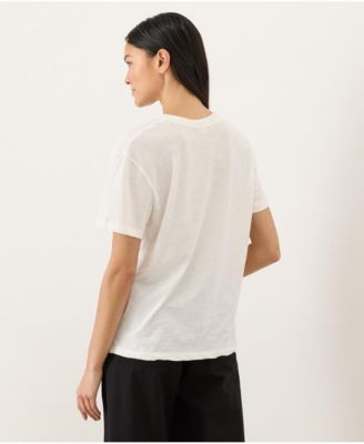 Women's Organic Cotton Featherweight Slub Relaxed Tee