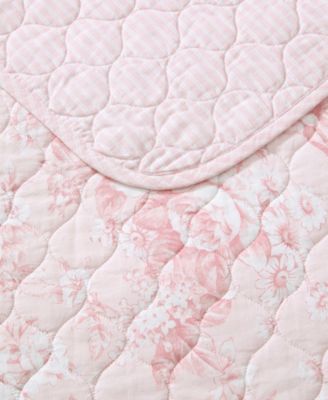 Toile Delightful Reversible 2-Pc. Quilt Set, Twin