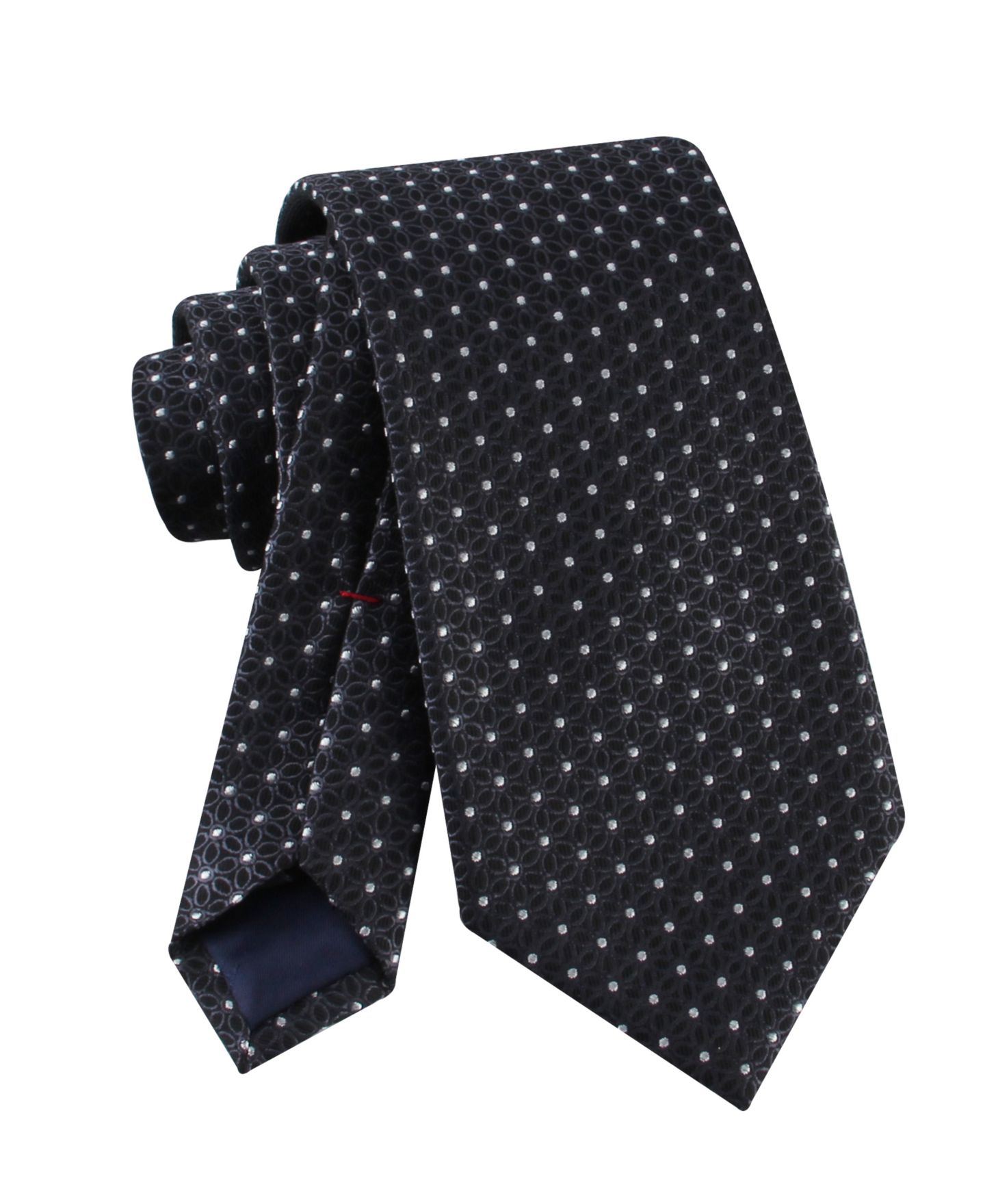 Мужские галстуки Tommy Hilfiger Ashton Floral Tie, цвет: Чёрный — фото 3
