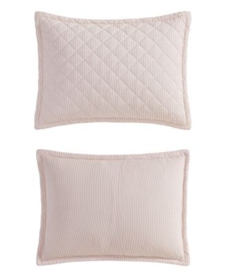 Tessa's Ticking Stripe Reversible 3-Pc. Quilt Set, Full/Queen