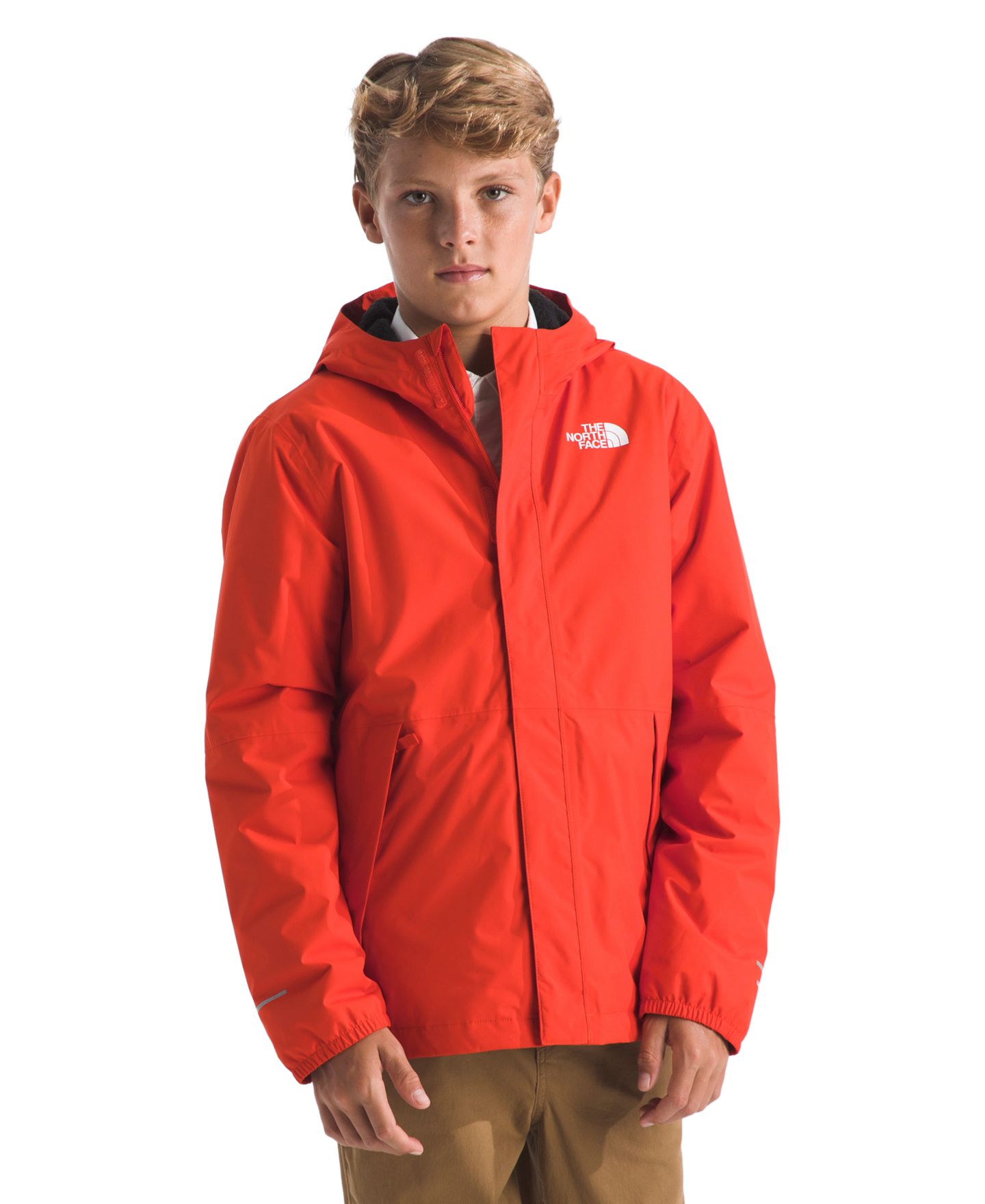 Куртка The North Face Antora Rain для мальчиков, цвет: Красный — фото 1