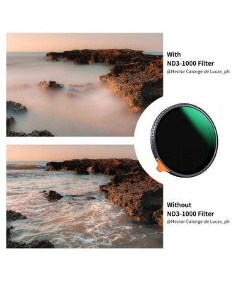 62mm Nano-Xcel Series ND3-1000 1.5-10 Stop Multi-Coated VND Filter