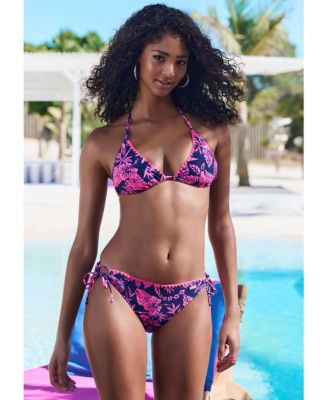 Women's Tropical Triangle Bikini Swimsuit Top Bra Sizing