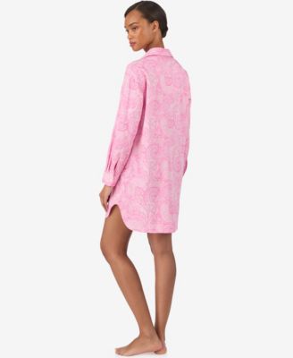 Women's Long-Sleeve His Shirt Sleepshirt