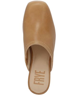 Women's Campus Block Heel Leather Clogs