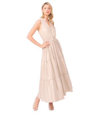 Women's Tiered Ruffle Maxi Dress