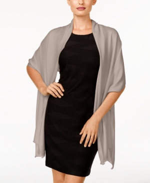 Inc International Concepts Wrap & Scarf In One, Created For Macy's In Taupe