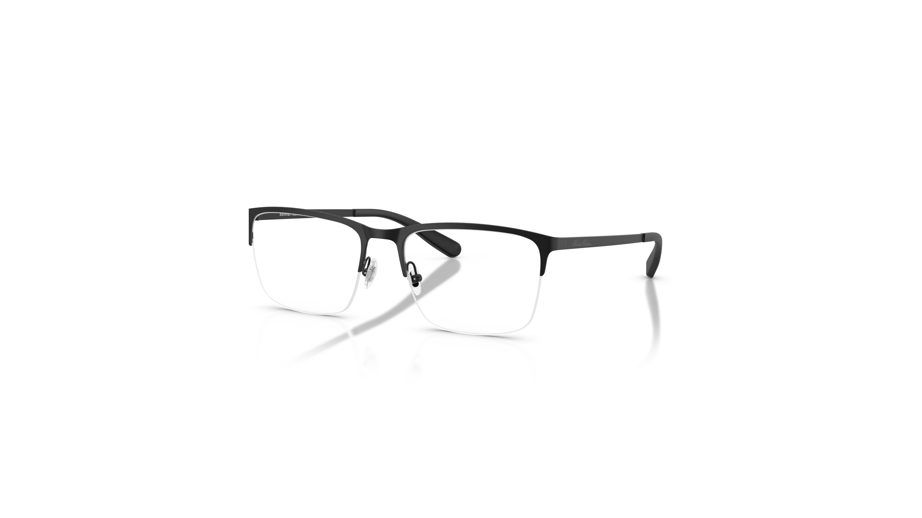 B by Brooks Brothers Men's Rectangle Eyeglasses