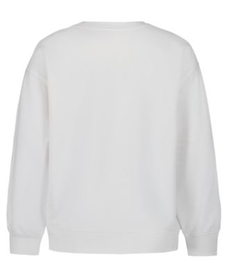 Girls' 7-16 Crewneck Oversized Sweatshirt