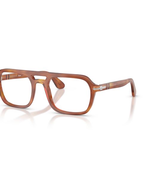 Очки Persol Unisex Square Plastic PO3394V Eyeglasses, цвет: Terra