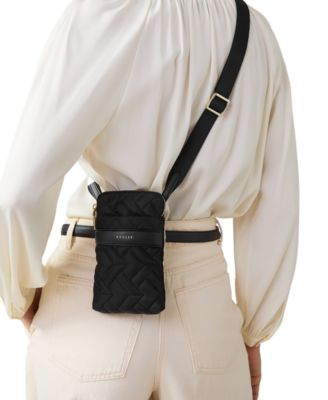 Holland Park Quilt Mini Zip Around Phone Crossbody Bag