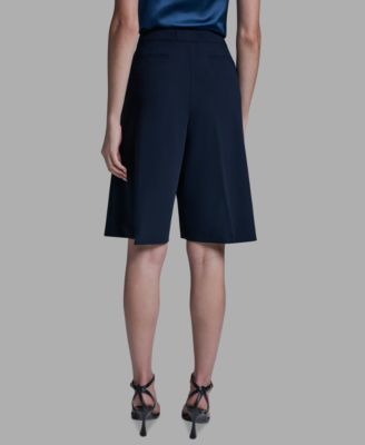 Women's High-Rise Knee Length Long Shorts