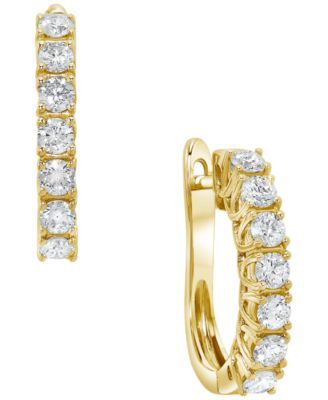 Diamond Earrings (1 ct. t.w.) in 14k Yellow Gold
