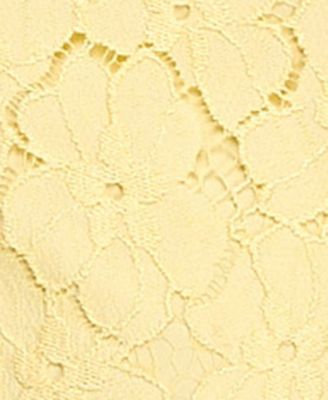 Junior's Bow Front Lace Dress