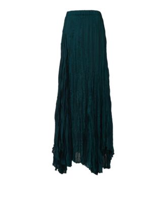 Women's Asymmetric Plisse Skirt