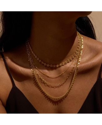 Shine a Light Coin Chain Necklace