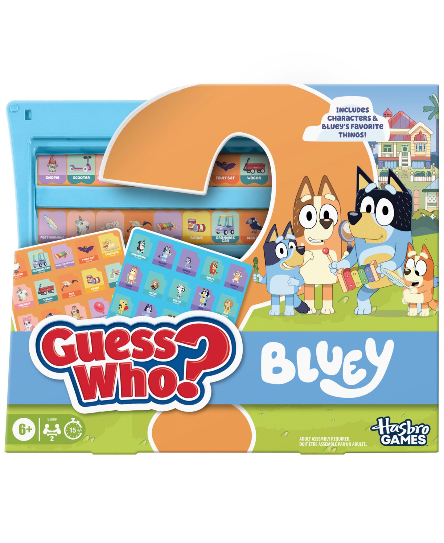 Детская игрушка Hasbro Gaming Guess Who Bluey Edition Game — фото 1