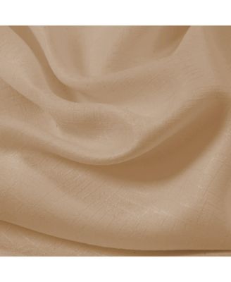 Lynx Matte Embossed Blackout Grommet Panel - 52x95", Gold