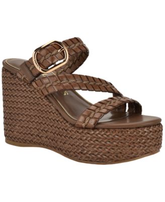 Women's Evana Woven Platform Wedge Sandal
